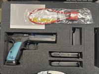 CZ TS 2 Tactical Sport Blue 9mm 5.28" 20rd