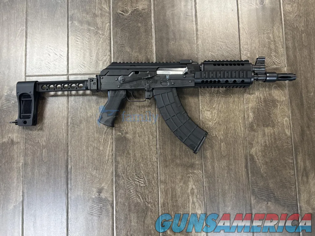 ZASTAVA ZPAP92 Midwest quad rail, TWS Top rail, Midwest Side folding brace