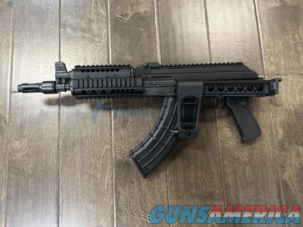 ZASTAVA ZPAP92 Midwest quad rail, TWS Top rail, Midwest Side folding brace