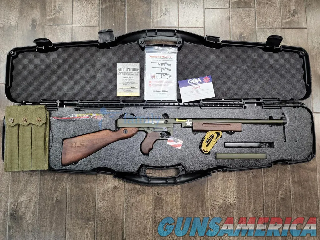 Auto Ordnance M1 Tanker Rifle 45ACP 30rd 16.5" Tommy Gun TM1C1