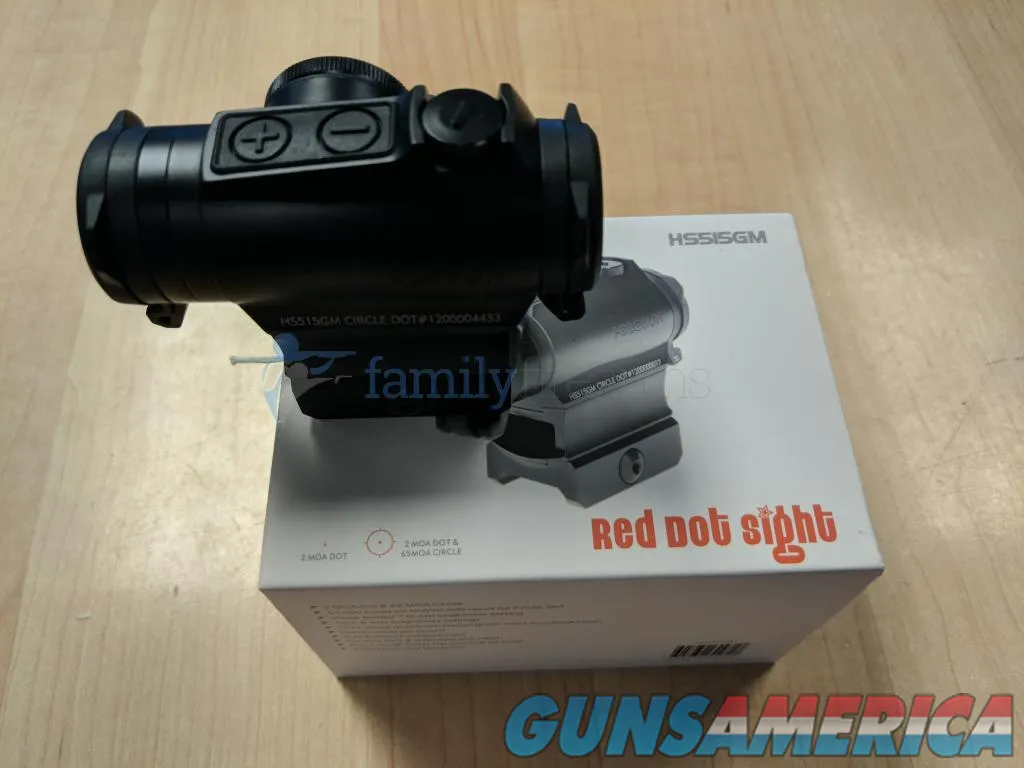 Holosun Micro Red Dot 2MOA HS515GM