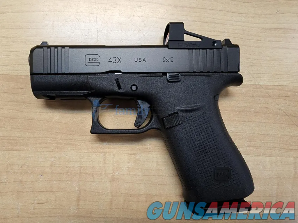 Glock 43X MOS TALO RMSc 9mm 10rd UX4350201FRMOSC