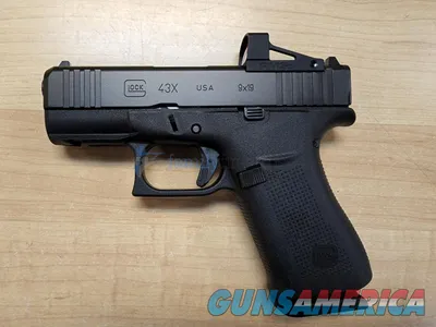 Glock 43X MOS TALO RMSc 9mm 10rd UX4350201FRMOSC