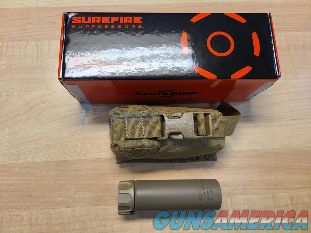 Surefire 2nd Gen SOCOM MINI Rifle Suppressor Silencer 5.56 DE FDE