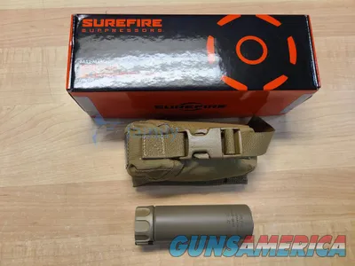 Surefire 2nd Gen SOCOM MINI Rifle Suppressor Silencer 5.56 DE FDE