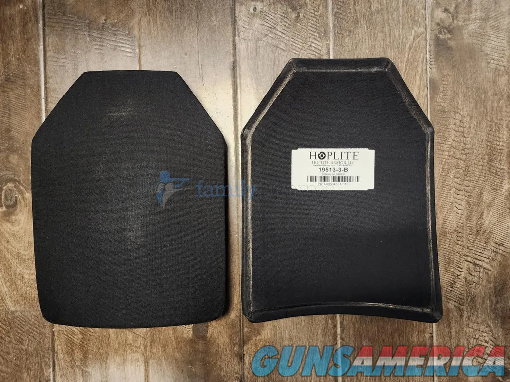 HopLite SAPI Body Armor Plates III++ Pair 19513