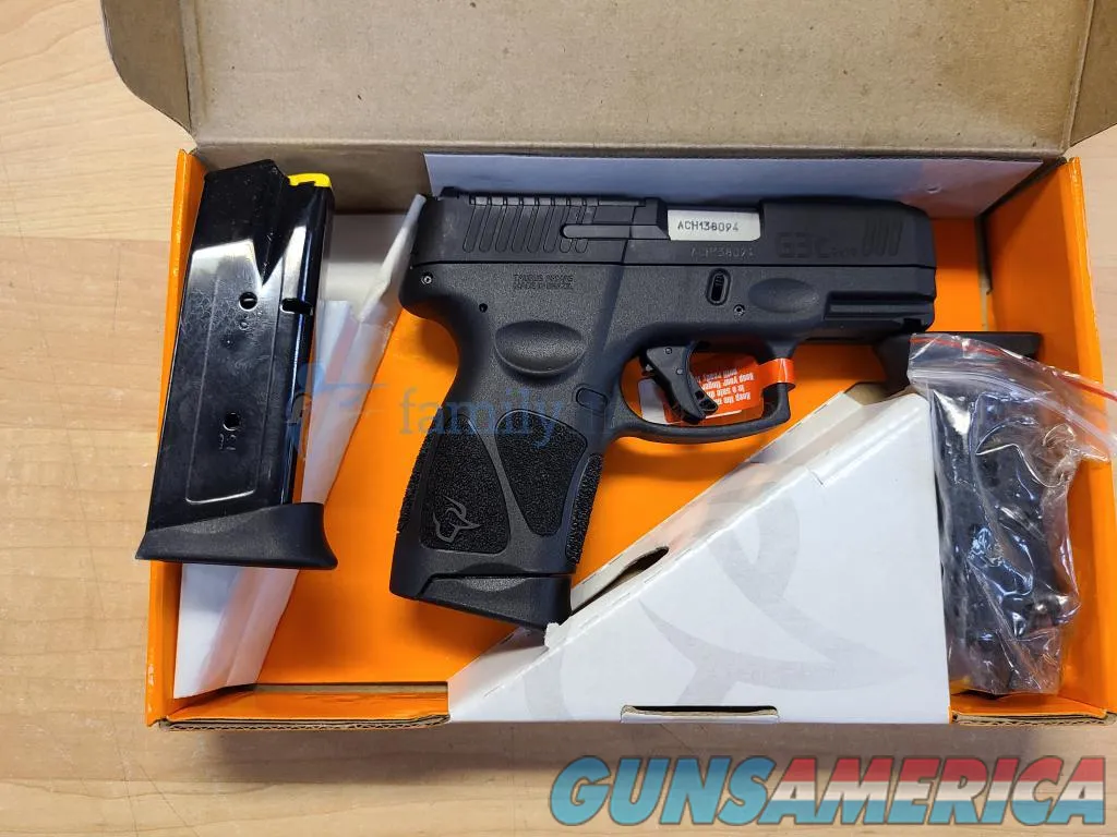 Taurus G3C 9mm 3.26" 12rd Optics Ready OR 1-G3CP931