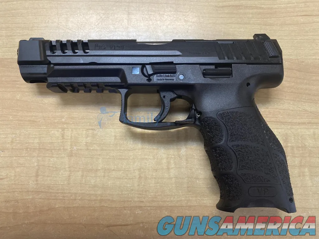 HK VP9L OR 9mm 5" 20rd Optics Ready Night Sights 81000592