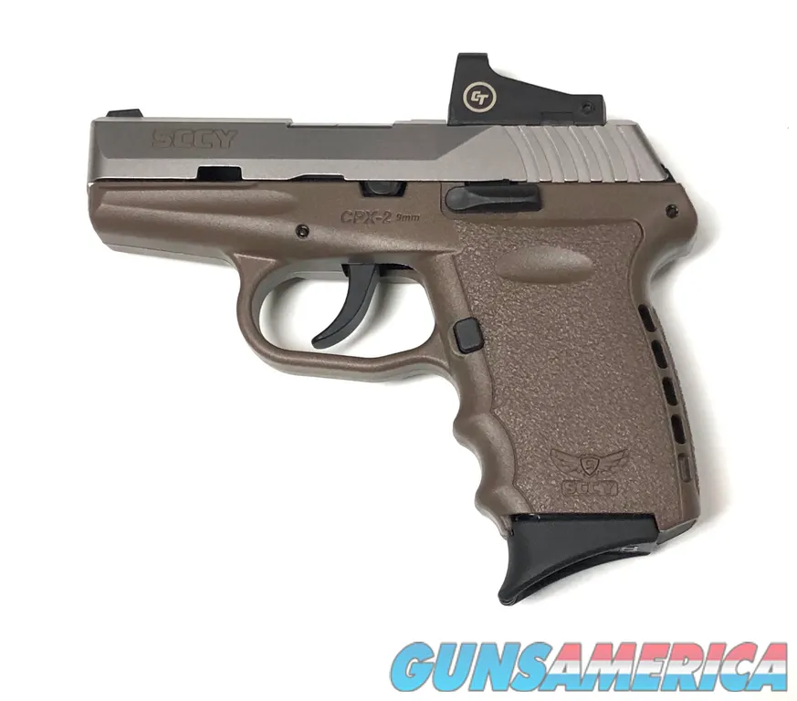 SCCY CPX-2 - CPX-2TTDERD Handgun 9 MM