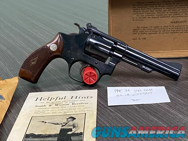 Smith and Wesson 22/32 Kit Gun 1955