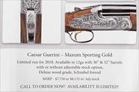 CAESAR GUERINI LIMITED EDITION MAXUM GOLD SPORTING 32 Inch NIB Shotgun Img-58