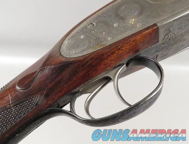 BOSS & Co 20 Gauge Side By Side Assisted Opening London Shotgun with Case Img-9