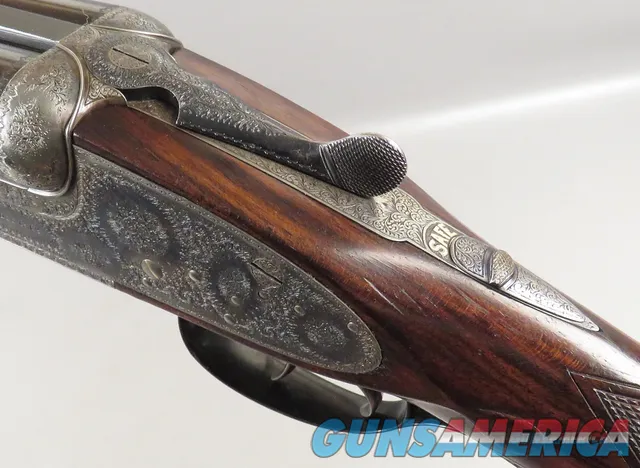 BOSS & Co 20 Gauge Side By Side Assisted Opening London Shotgun with Case Img-10