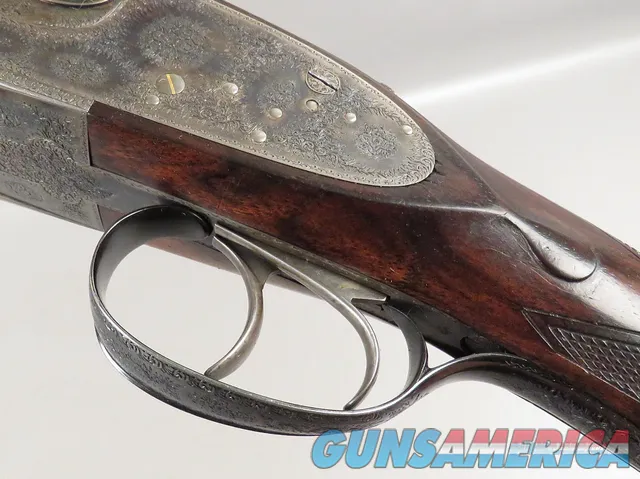 BOSS & Co 20 Gauge Side By Side Assisted Opening London Shotgun with Case Img-11