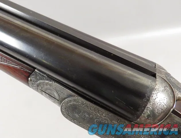 BOSS & Co 20 Gauge Side By Side Assisted Opening London Shotgun with Case Img-17