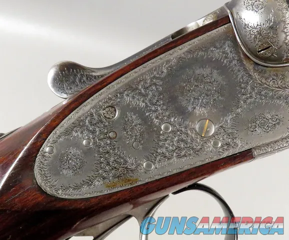 BOSS & Co 20 Gauge Side By Side Assisted Opening London Shotgun with Case Img-23