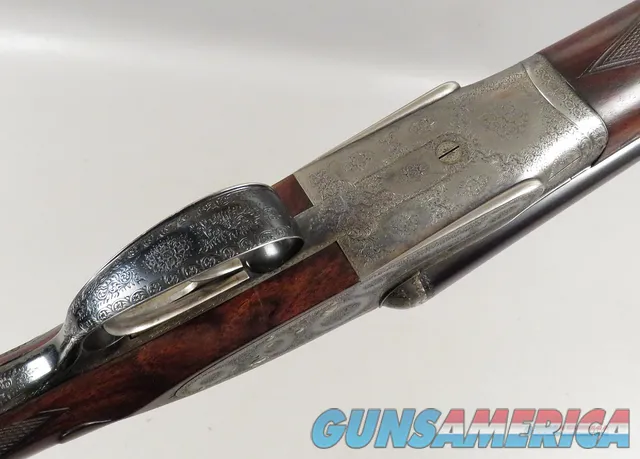 BOSS & Co 20 Gauge Side By Side Assisted Opening London Shotgun with Case Img-26