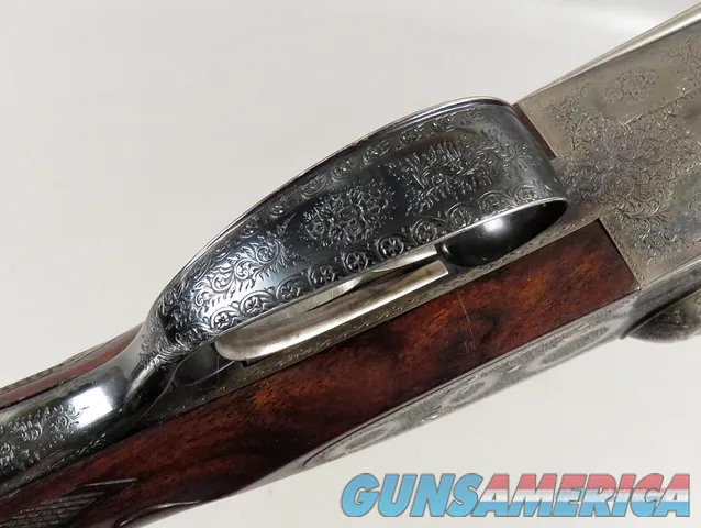 BOSS & Co 20 Gauge Side By Side Assisted Opening London Shotgun with Case Img-27