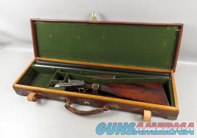 BOSS & Co 20 Gauge Side By Side Assisted Opening London Shotgun with Case Img-61