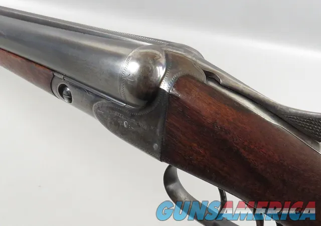 FOX STERLINGWORTH 12 Gauge PIN GUN Side By Side Shotgun Img-2