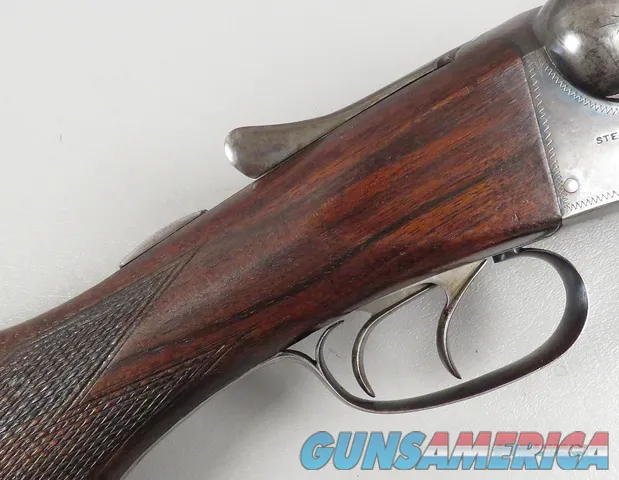 FOX STERLINGWORTH 12 Gauge PIN GUN Side By Side Shotgun Img-8