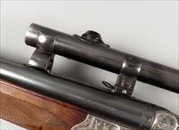 CHARLES KOENIG DOUBLE RIFLE Over 20 GAUGE SHOTGUN Drilling With ZEISS SCOPEVERY NICE Img-18