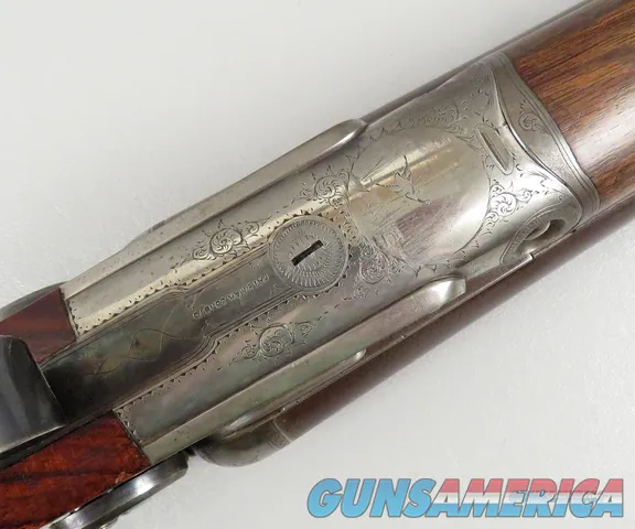 Antique 10 Gauge Parker Hammer Shotgun with Damascus Barrels VERY NICE Img-50