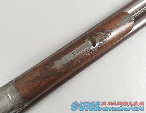 Antique 10 Gauge Parker Hammer Shotgun with Damascus Barrels VERY NICE Img-52