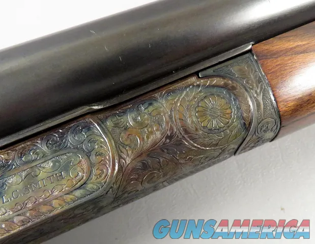 LC SMITH UPGRADED 20 Gauge Shotgun Engraved with Fantastic Wood MUST SEE Img-12