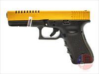 Glock 22 Gen3 MCK .40S&W 4.5", Black/Metallic Gold/FDE