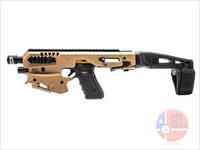 Glock 22 Gen3 MCK .40S&W 4.5", Black/Metallic Gold/FDE
