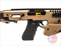 Glock 22 Gen3 MCK .40S&W 4.5", Black/Metallic Gold/FDE