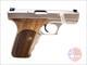 HK P7 9mm 4.1", NP3, KN Wood Grips, Original Case