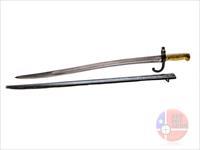 French Military Sword Bayonet and Scabbard Img-1