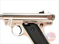 Ruger Mark II .22LR 4.75" Tapered Barrel, Stainless, Original Box