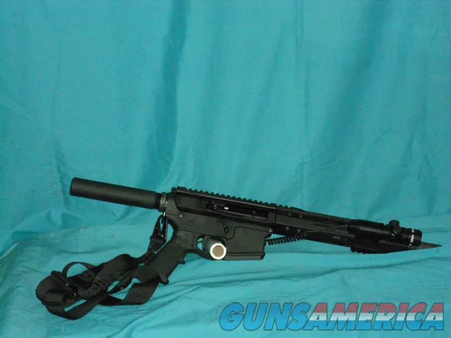 Custom side charging AR-15 Pistol 300 Blackout