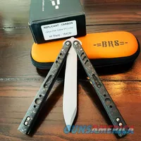 BRS Replicant blade runner systems Carbon Fiber Bali song butterfly knife 