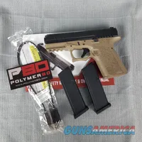 P80 Polymer80 PFC9 Flat Dark Earth 10rnd 9mm Luger Pistol
