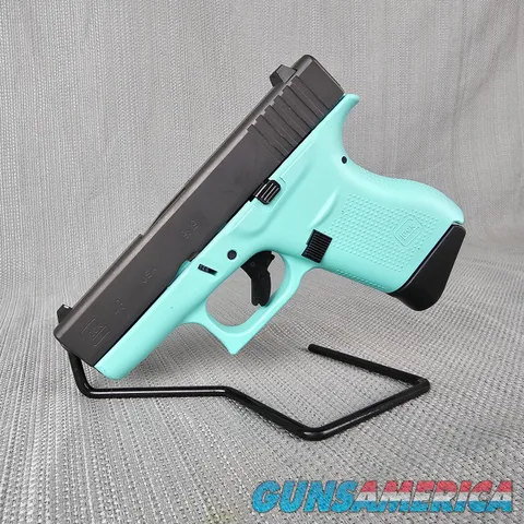 Glock G43 Gen 3 "Robins Egg Blue" Cerakote 9mm Pistol
