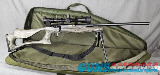 Savage Arms 93R17 .17 HMR Rifle w/ Bipod & Scope in Soft Case