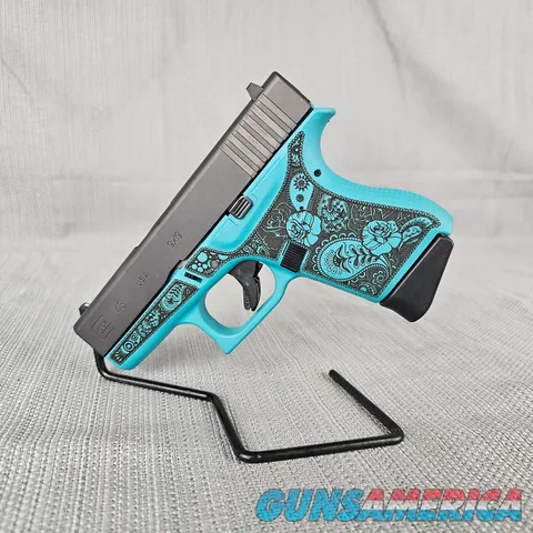 Glock 43 Tiffany & Paisley Custom 9mm NIB