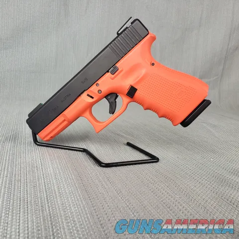 Glock 19 Gen 4 9mm Pistol TCC Coated Burnt Orange