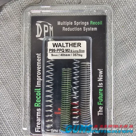 Walther PPQ 9mm Slide Barrel & Recoil Reduction System Kit Img-2