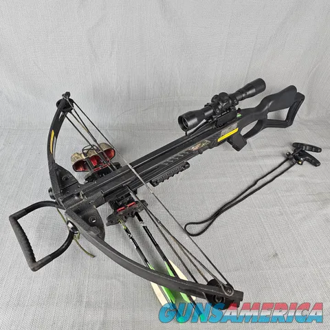 ON SALE! X-Force Carbon Fiber Express 350 Crossbow w/2 Bolts & Scope Mod 20271 165LB Draw