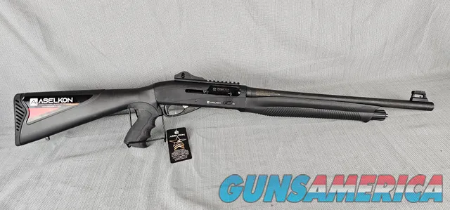 Aselkon IT1 12GA Tactical Pistol Grip Semi-Auto Shotgun w Pro Case