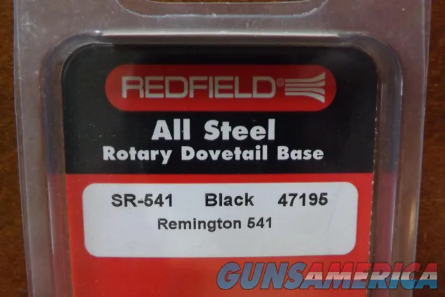 Redfield Steel Rotary 2 pc. Dovetail Base 541 Remington p/n 47195