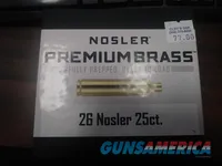 Nosler Premium Brass, .26 Nosler