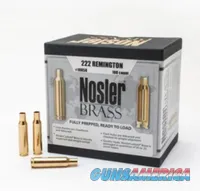 Nosler Brass, .222 Remington