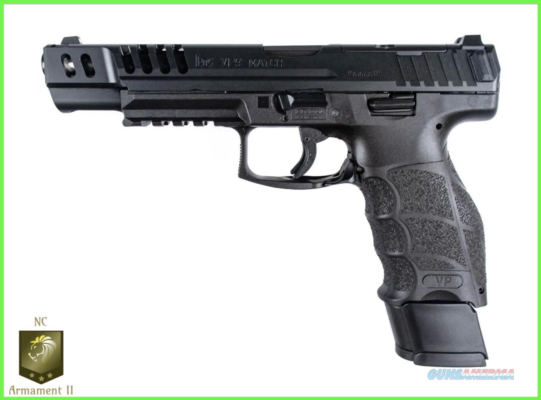 HK VP9 Match OR 9mm for sale at Gunsamerica.com: 939310054