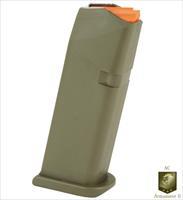 Glock OEM 9mm 15rd Magazine Model 19 OD Green